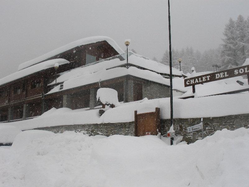 Restaurant Hotel Chalet Del Sole Oulx Eksteriør bilde