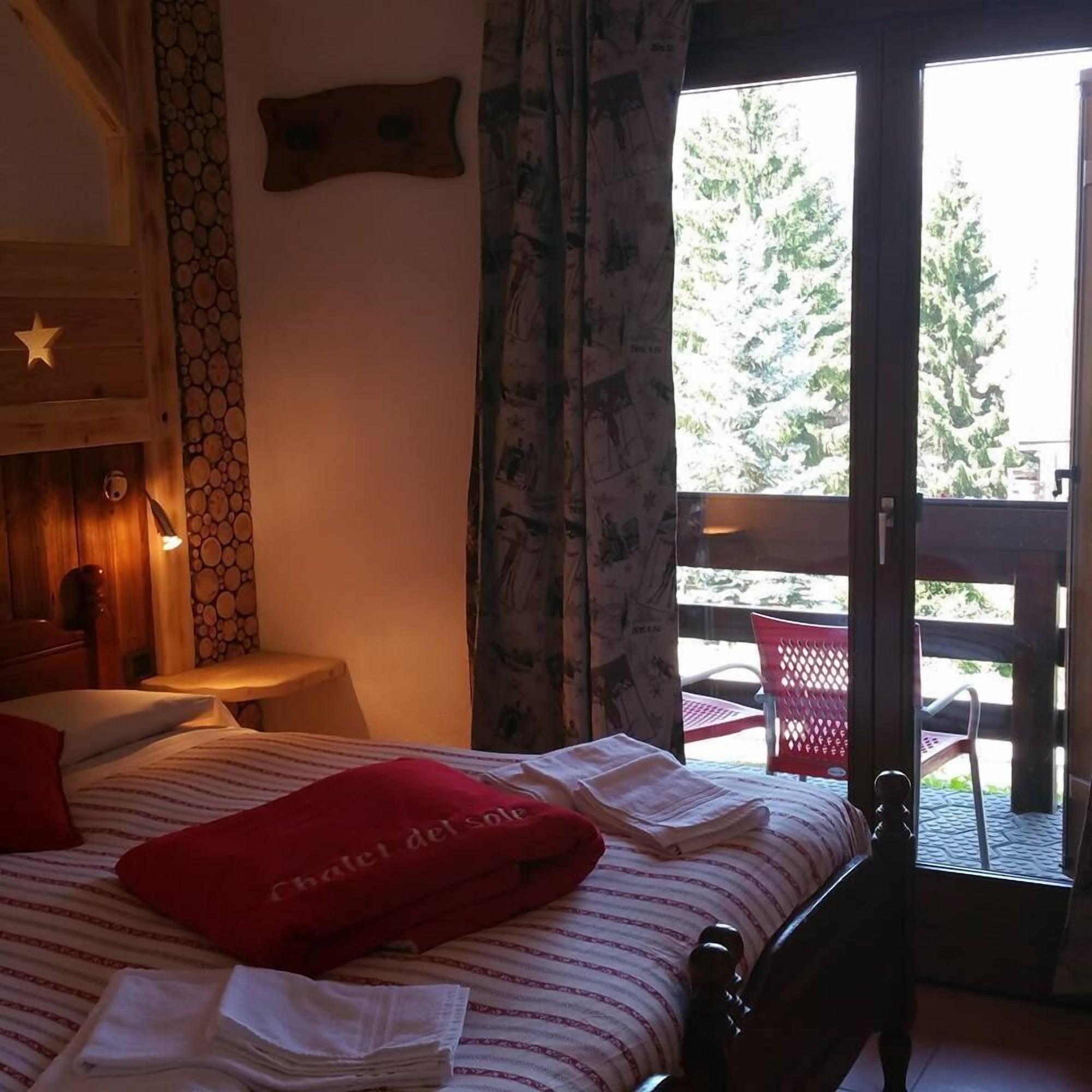 Restaurant Hotel Chalet Del Sole Oulx Eksteriør bilde