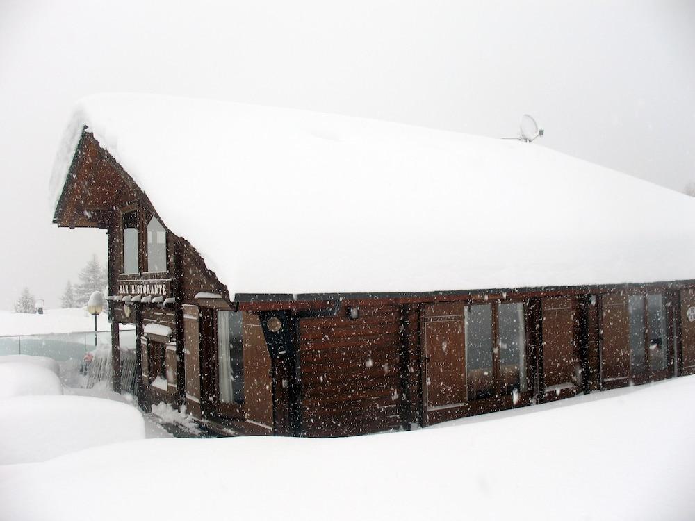 Restaurant Hotel Chalet Del Sole Oulx Eksteriør bilde