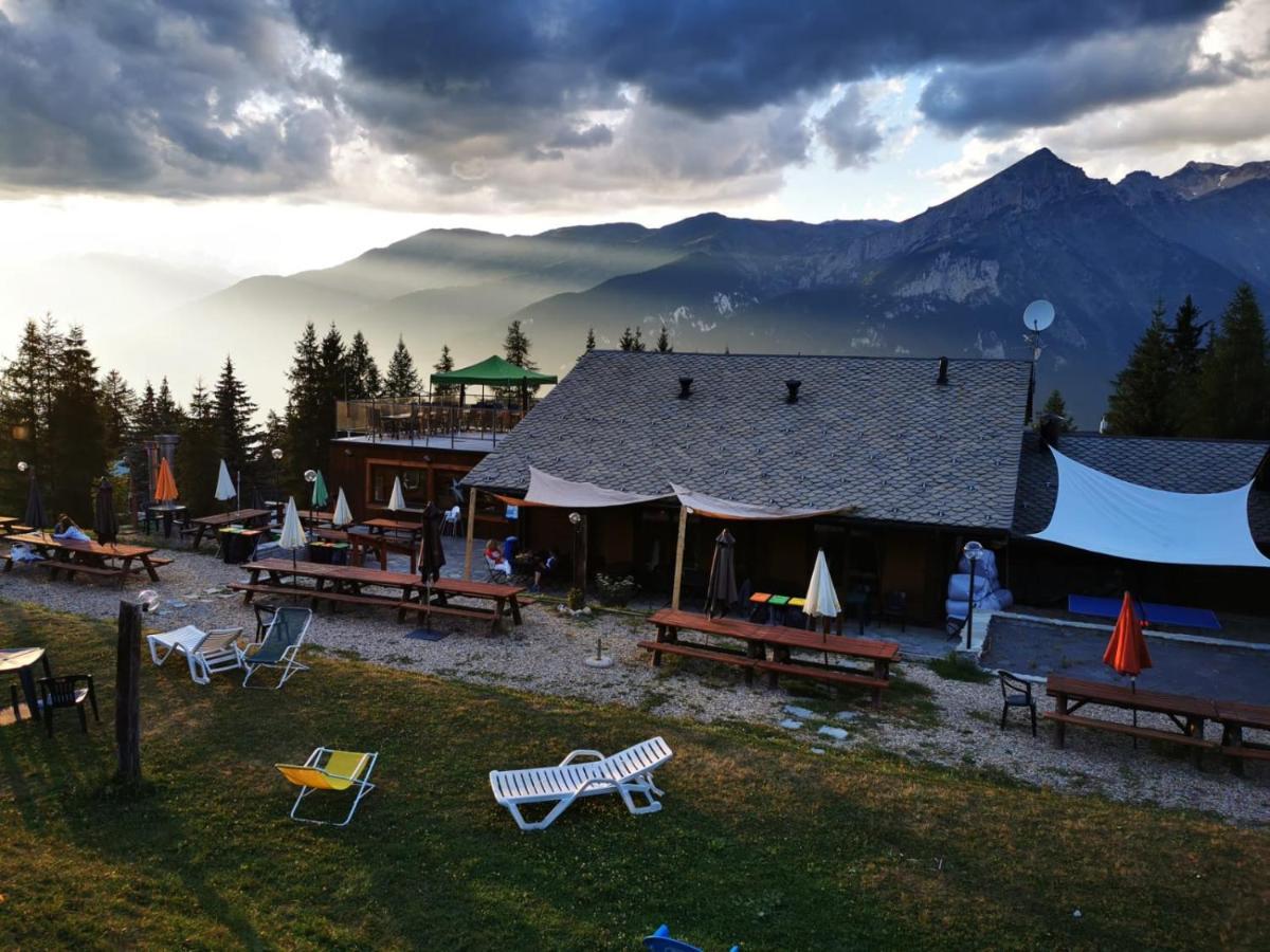 Restaurant Hotel Chalet Del Sole Oulx Eksteriør bilde