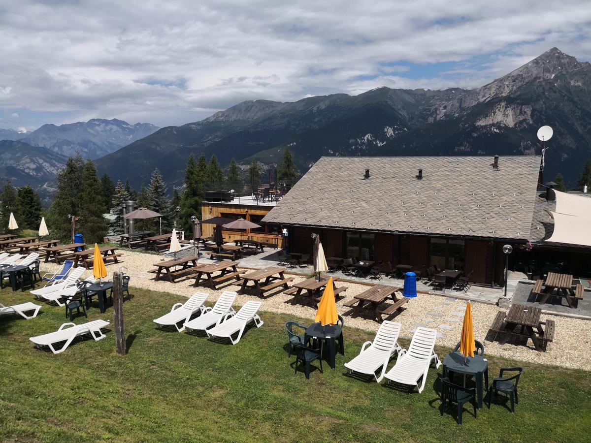 Restaurant Hotel Chalet Del Sole Oulx Eksteriør bilde