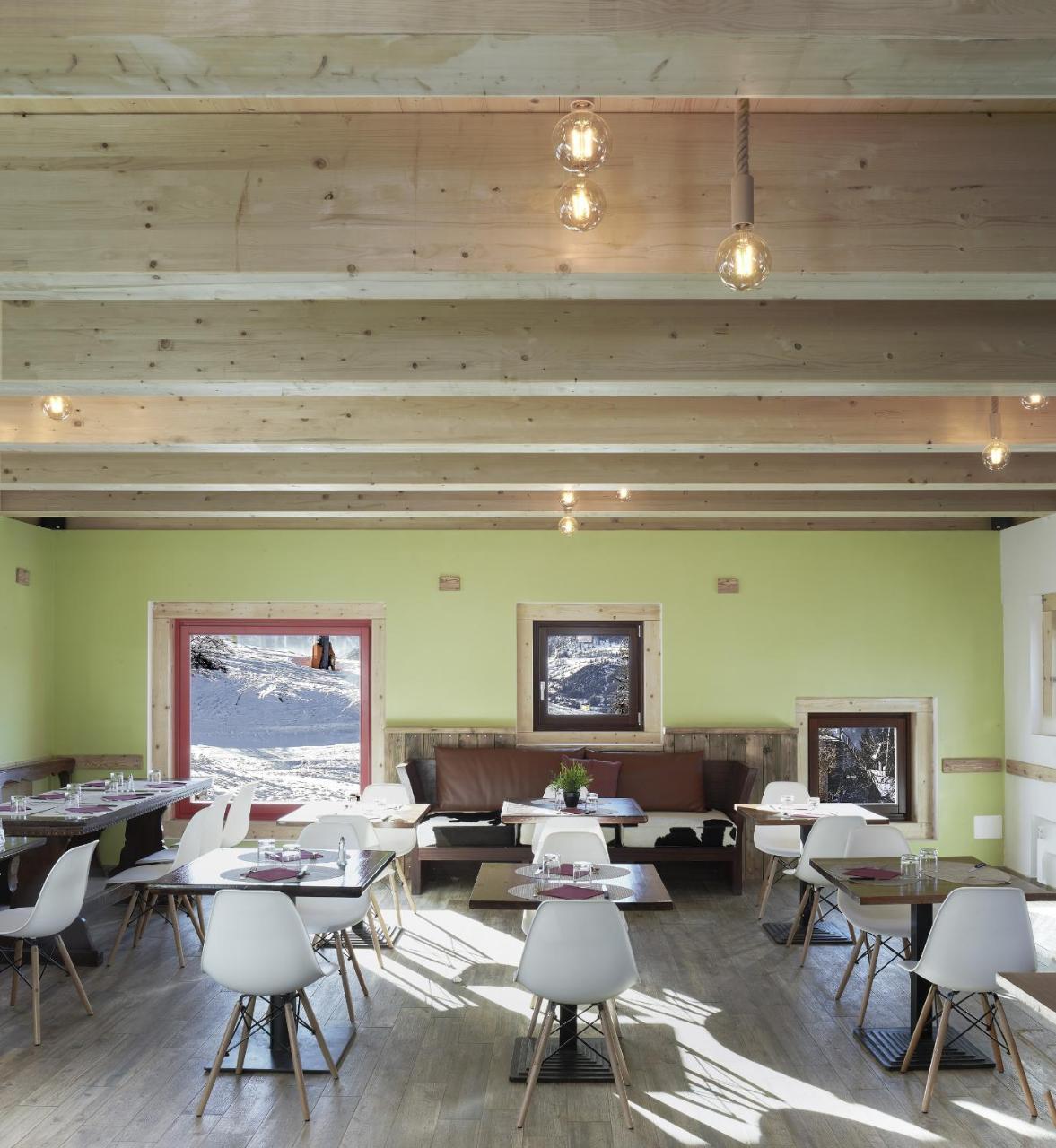 Restaurant Hotel Chalet Del Sole Oulx Eksteriør bilde
