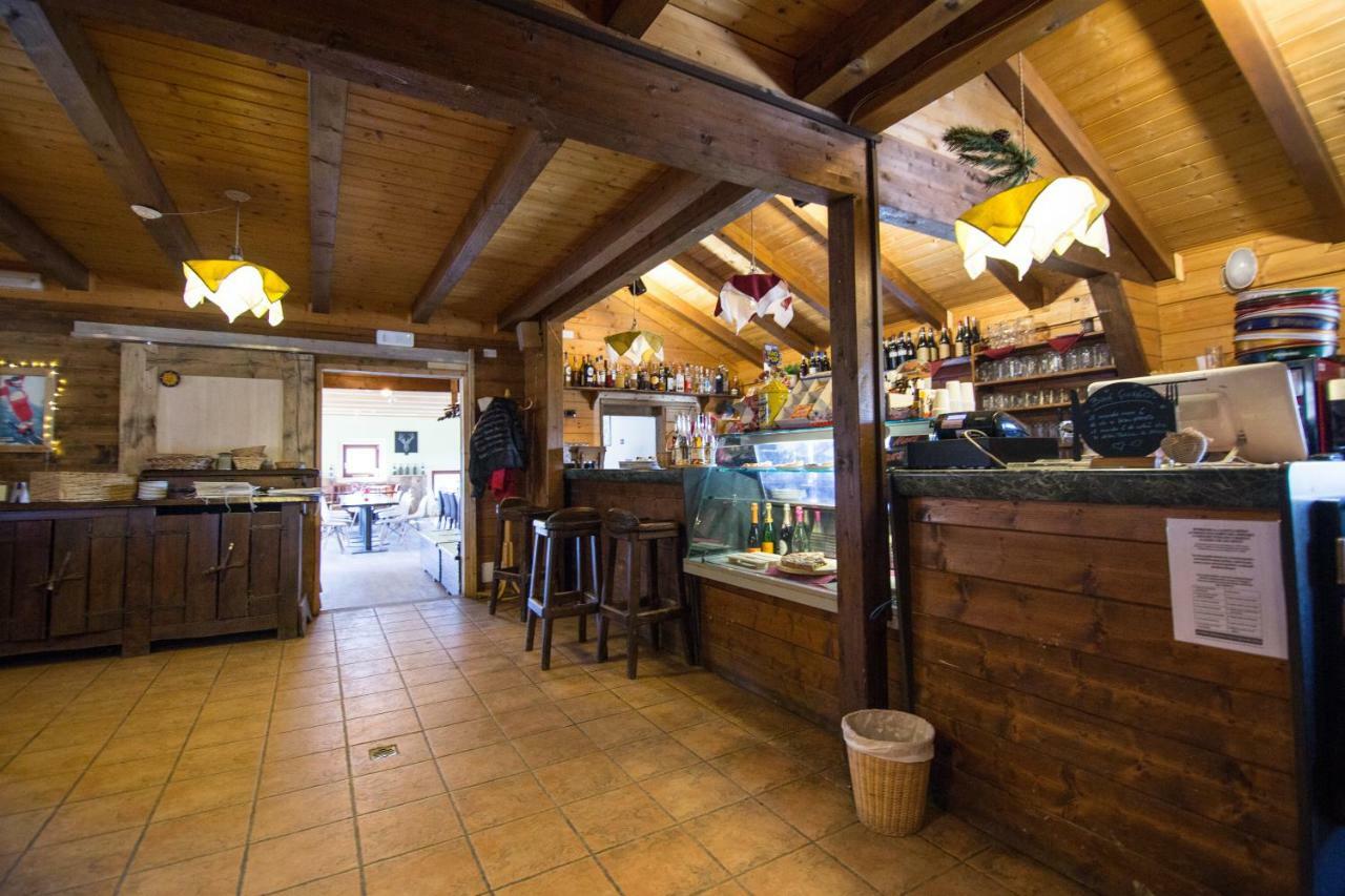Restaurant Hotel Chalet Del Sole Oulx Eksteriør bilde